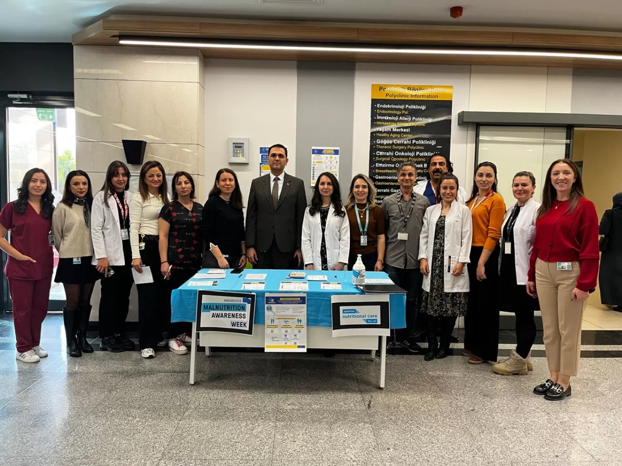 Eskişehir Şehir Hastanesi'nde Malnütrisyon Farkındalık Etkinliği Düzenlendi