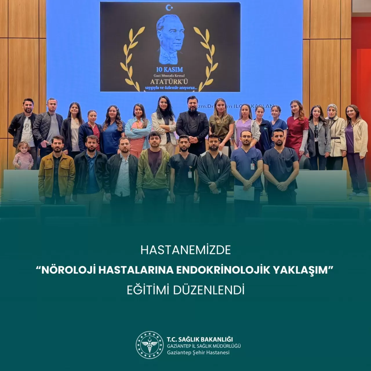 Gaziantep'te Nöroloji Hemşirelerine Özel Endokrinolojik Yaklaşım Eğitimi