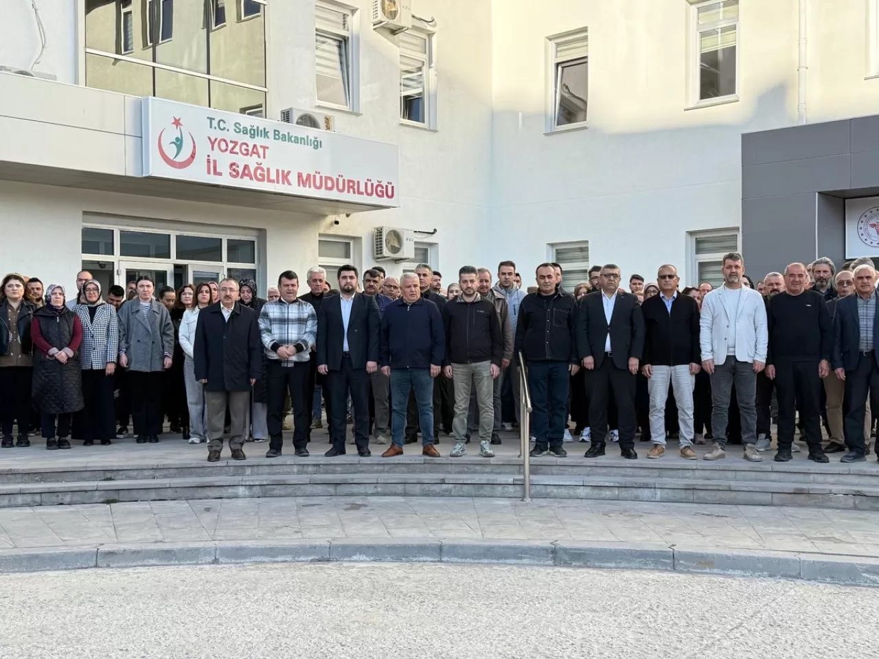 Yozgat İl Sağlık Müdürlüğü'nde 10 Kasım Atatürk'ü Anma Töreni