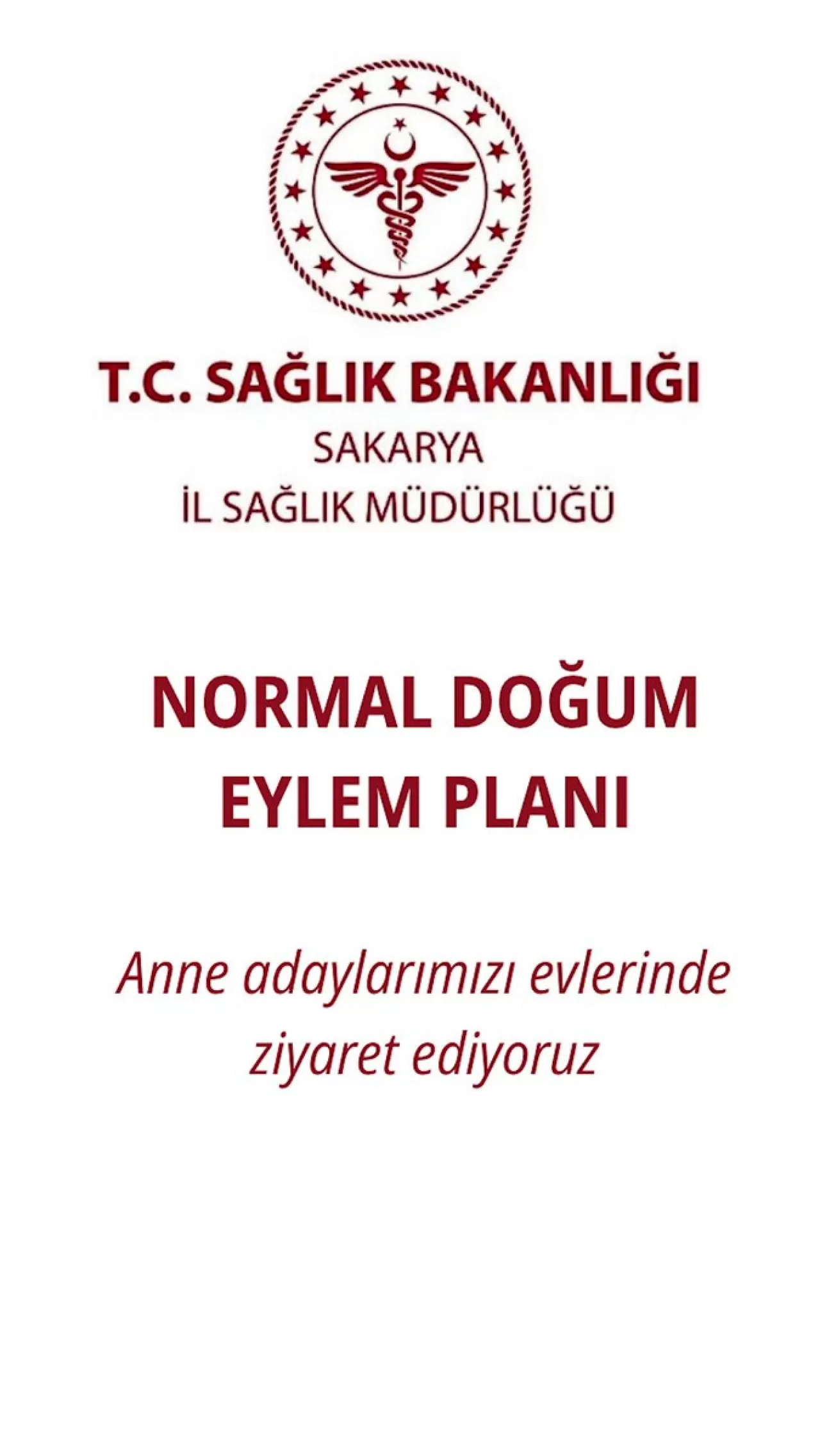 Sakarya'da Gebelere Ev Ziyaretleri ile Normal Doğum Teşvik Ediliyor