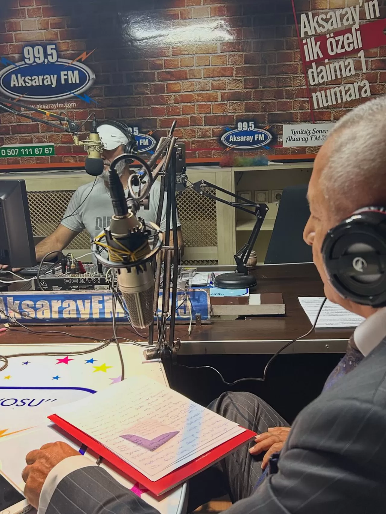 Aksaray 112 Acil Çağrı Merkezi'nin İşleyişi Radyoda Anlatıldı