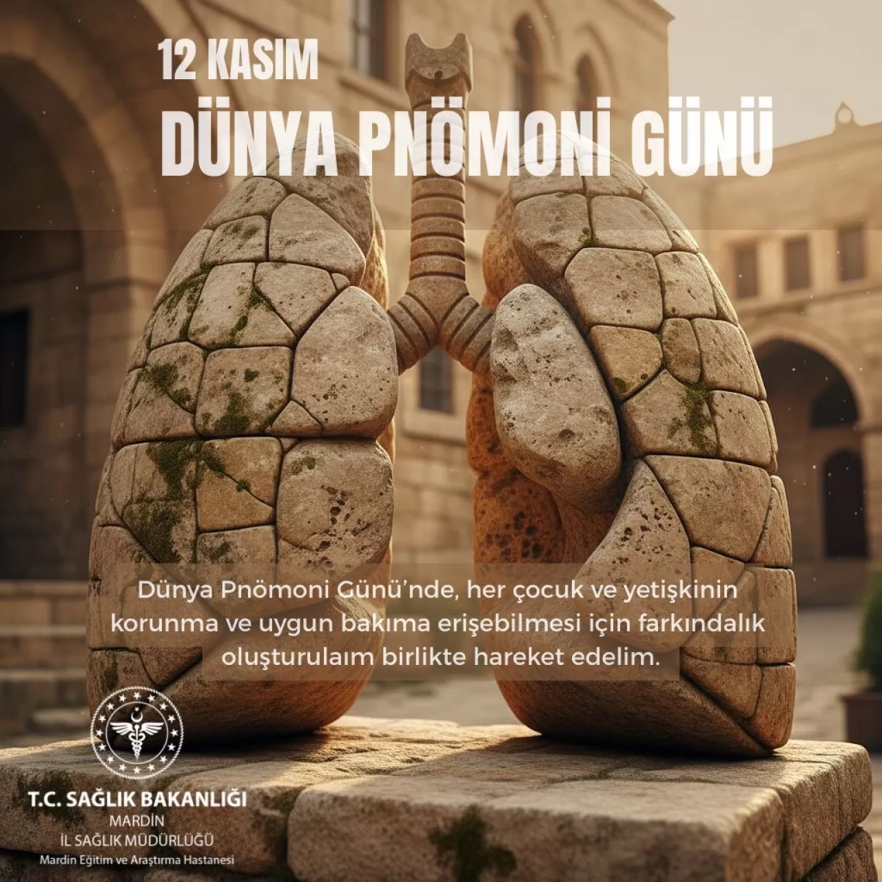 Mardin'de 12 Kasım Dünya Zatürre Günü'nde 