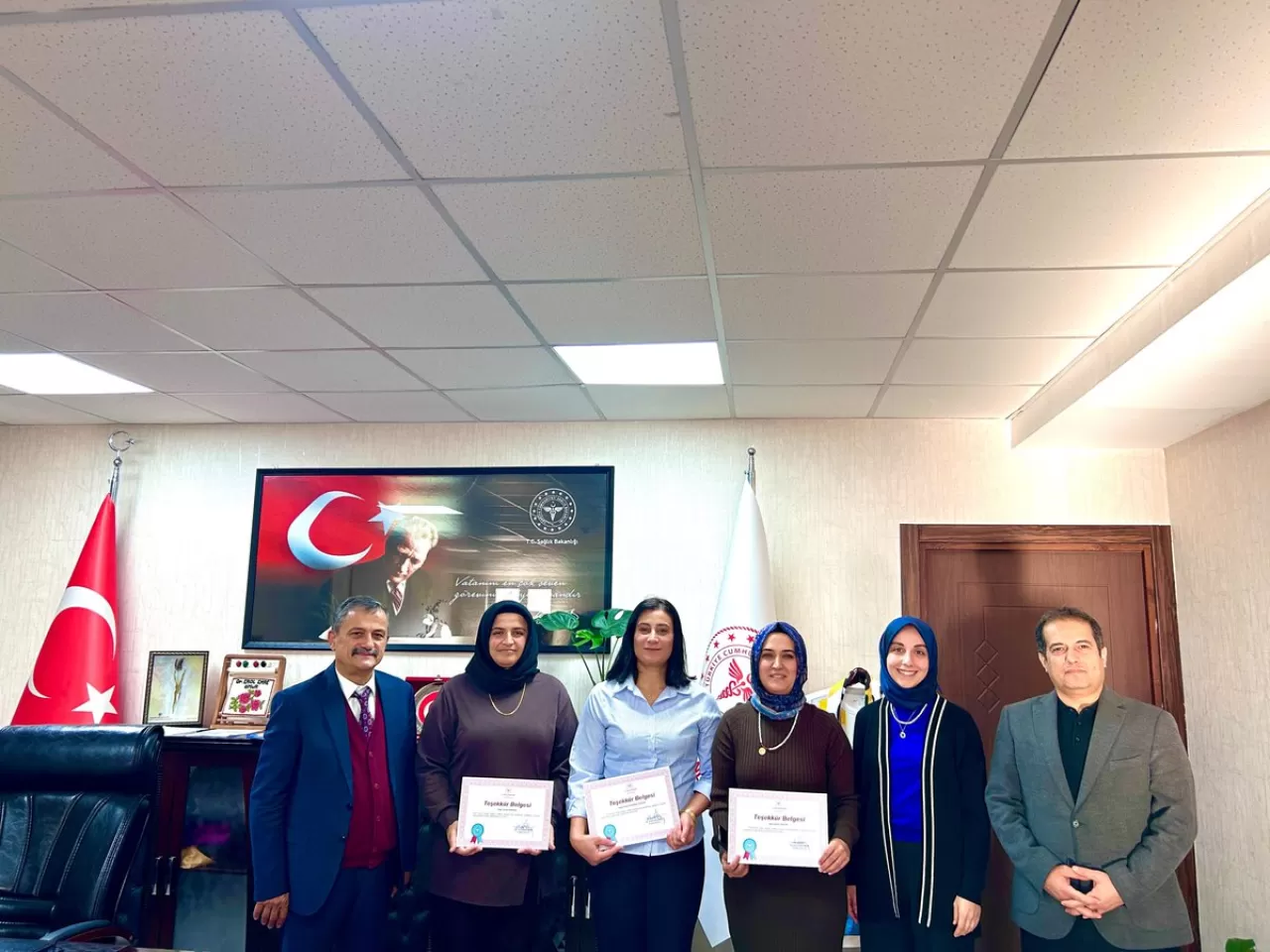 Muş'ta Organ Bağışı Haftasında Özverili Çalışmalar Ödüllendirildi