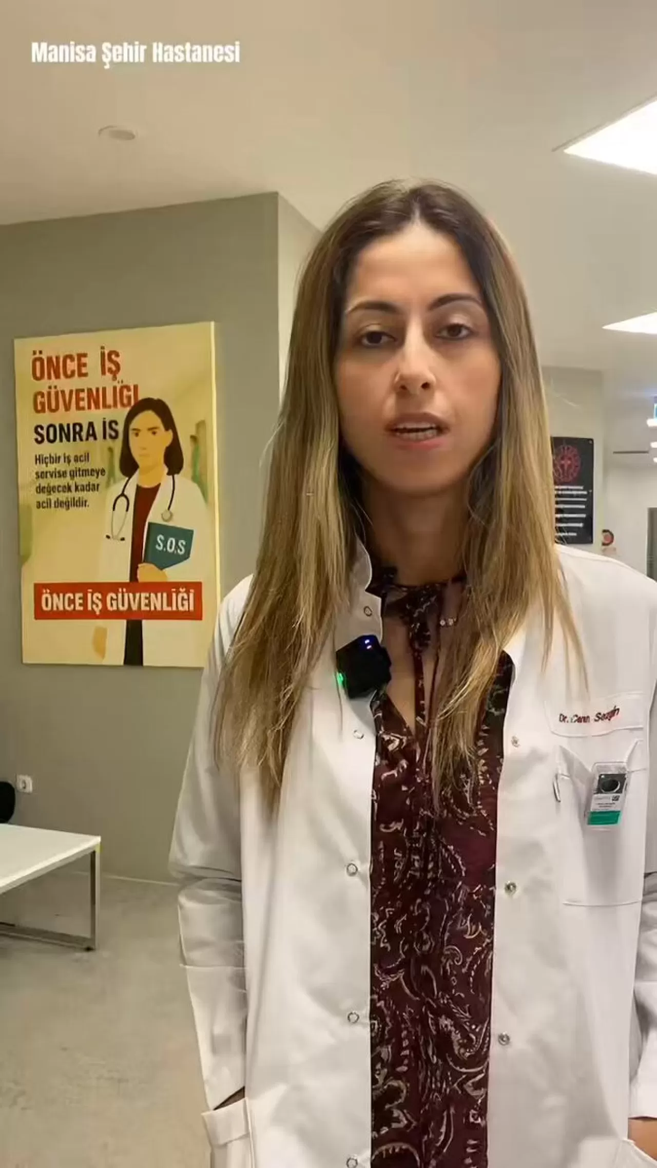 Manisa Şehir Hastanesi, Çalışan Sağlığı ve Güvenliği İçin Sahada