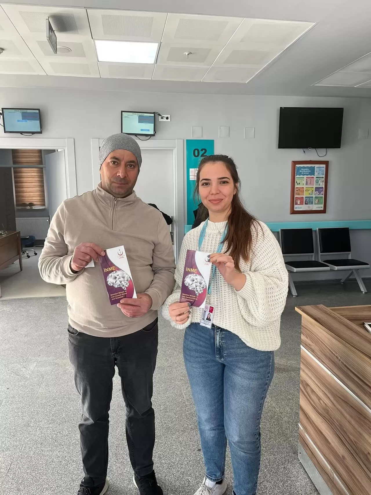 Ardahan'da İnme Farkındalık Günü Dolayısıyla Bilgilendirme Yapıldı