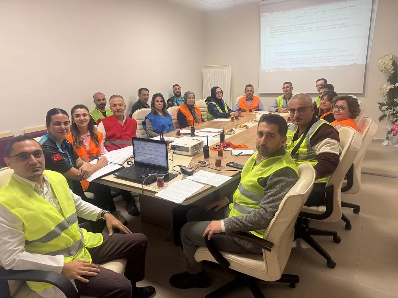 Elmalı Devlet Hastanesi'nde Afet Hazırlık Tatbikatı Gerçekleştirildi