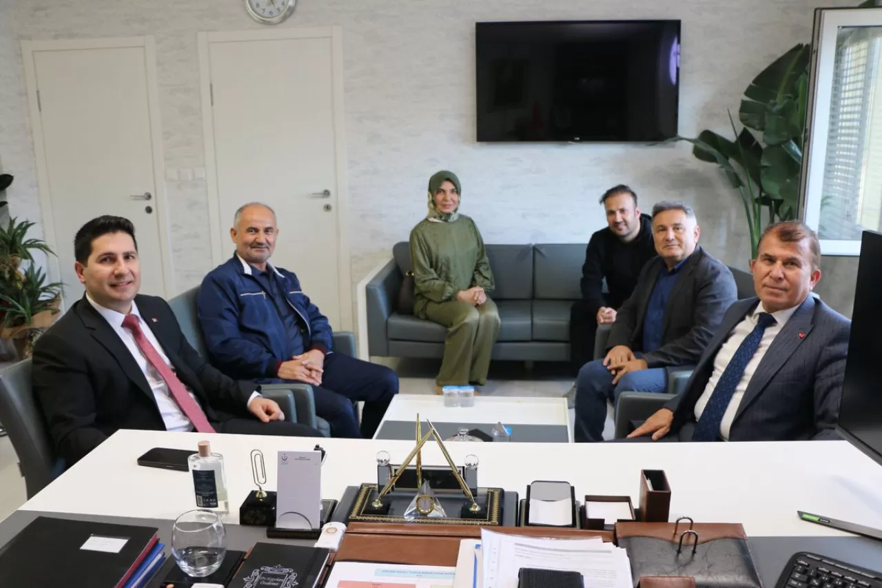 Sakarya İl Sağlık Müdürü Doç. Dr. Kayhan Özdemir'e Nezaket Ziyareti