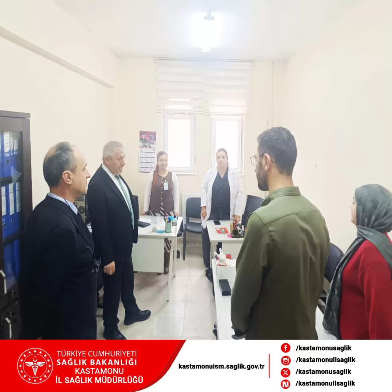 Kastamonu İl Sağlık Müdürü Dr. Fevzi Yavuzyılmaz, Pınarbaşı İlçesinde İncelemelerde Bulundu