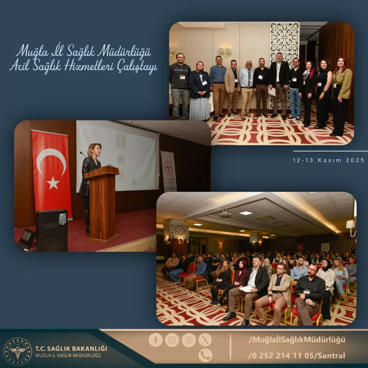 Muğla'da Acil Sağlık Hizmetleri Çalıştayı Düzenlendi