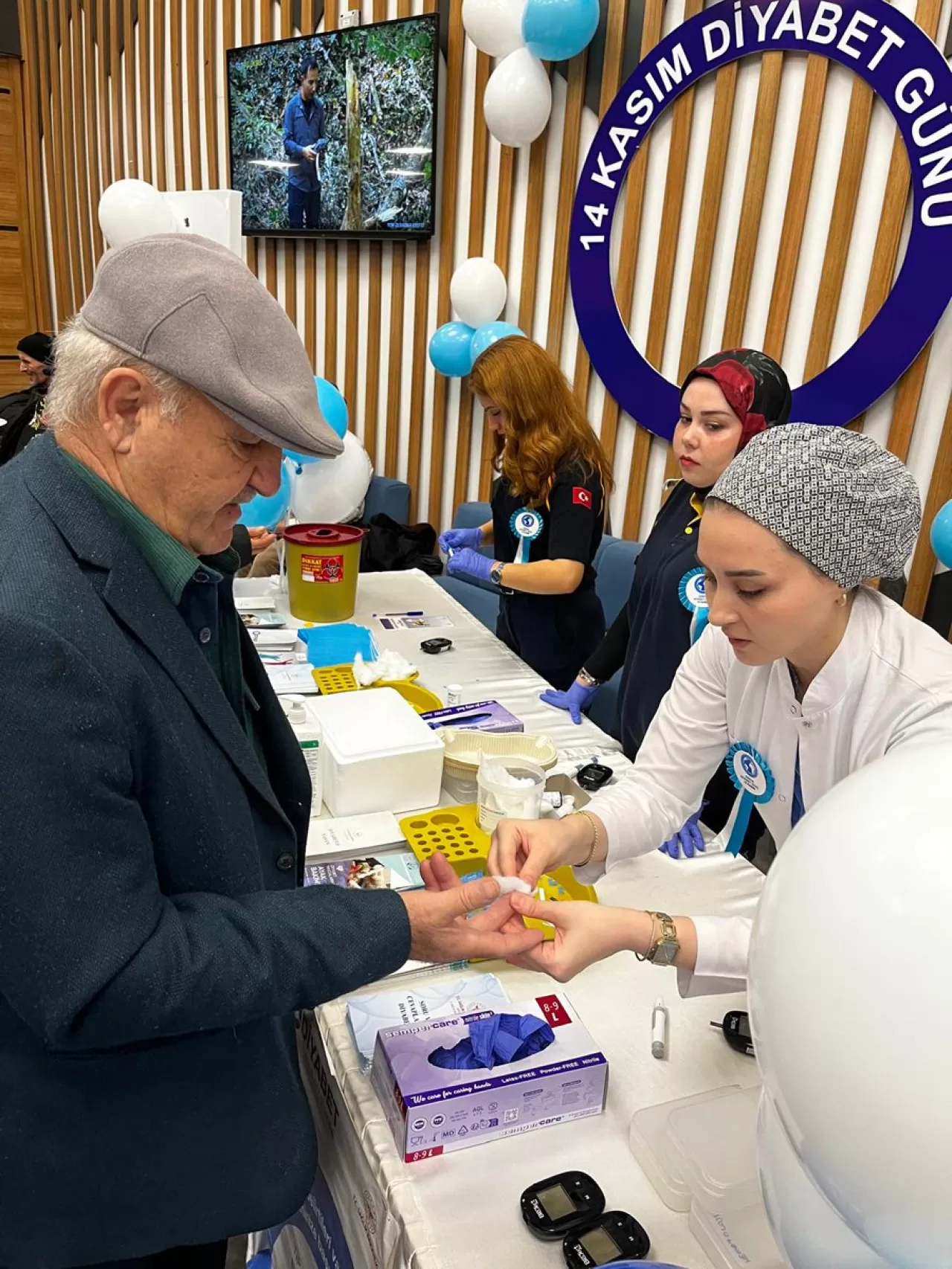 Giresun'da 14 Kasım Diyabet Günü'nde Ücretsiz Kan Şekeri Taraması