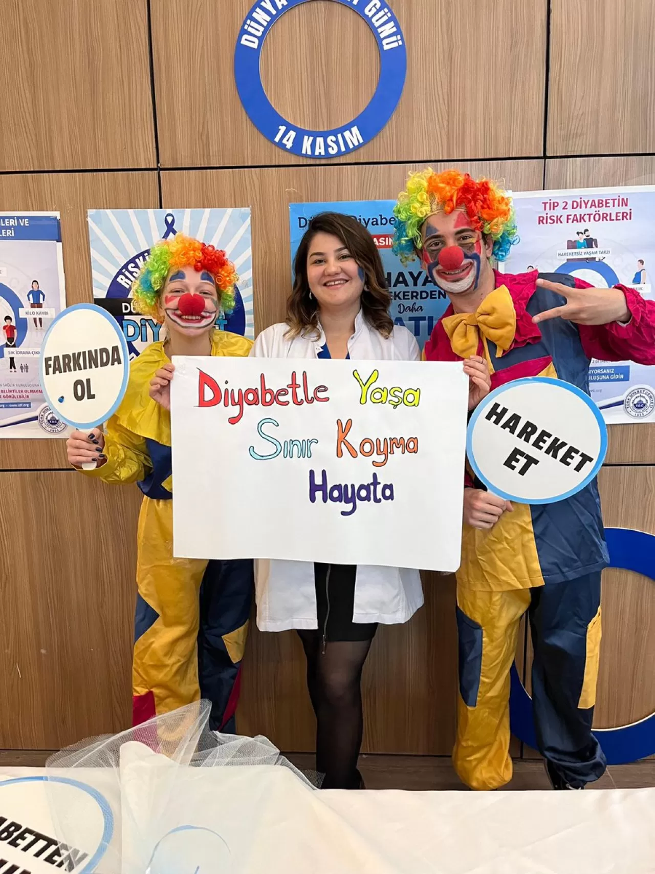 Gaziantep Şehir Hastanesi'nde Dünya Diyabet Günü'nde Farkındalık Çalışmaları