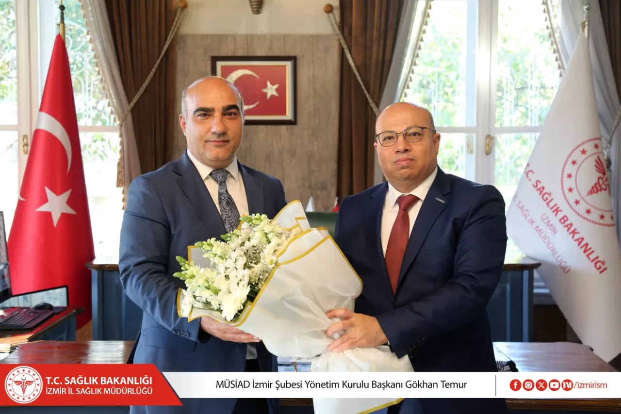 MÜSİAD İzmir Heyeti, İzmir İl Sağlık Müdürü Doç. Dr. Ayhan Kul'u Ziyaret Etti