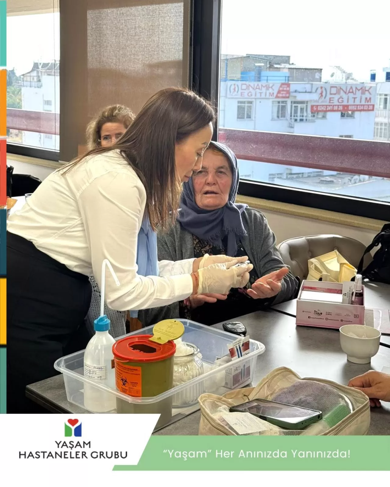 Özel Antalya Yaşam Hastanesi'nde Dünya Diyabet Günü'nde Farkındalık Etkinliği