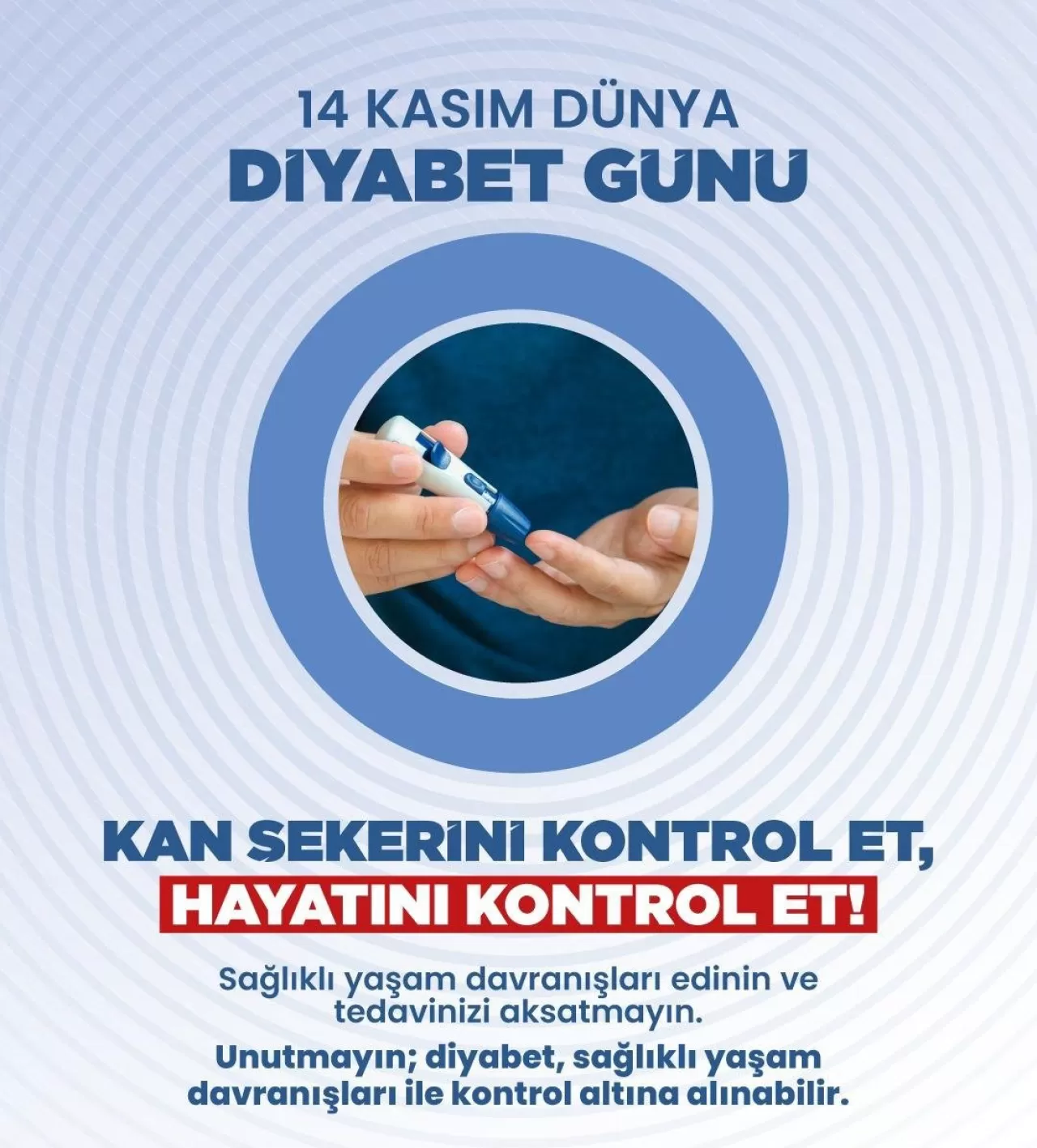 Samsun'da Diyabet Farkındalığı İçin Anlamlı Kampanya: 
