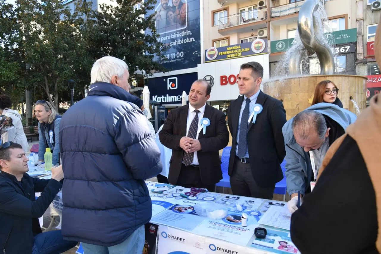 Manisa'da Dünya Diyabet Günü'nde Farkındalık İçin Önemli Adım