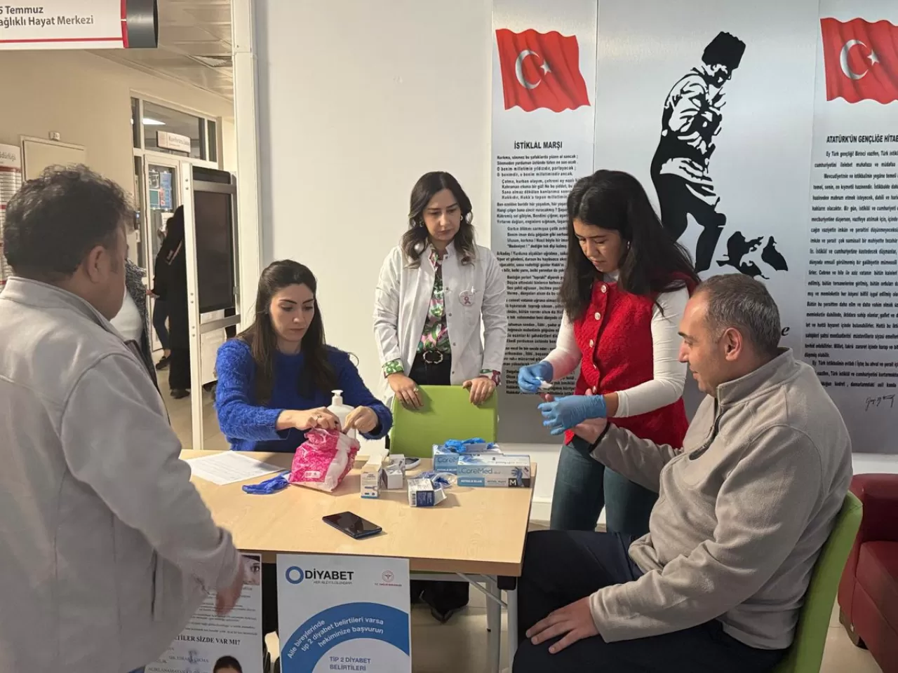 Nevşehir'de Dünya Diyabet Günü'nde Farkındalık İçin Önemli Çalışma