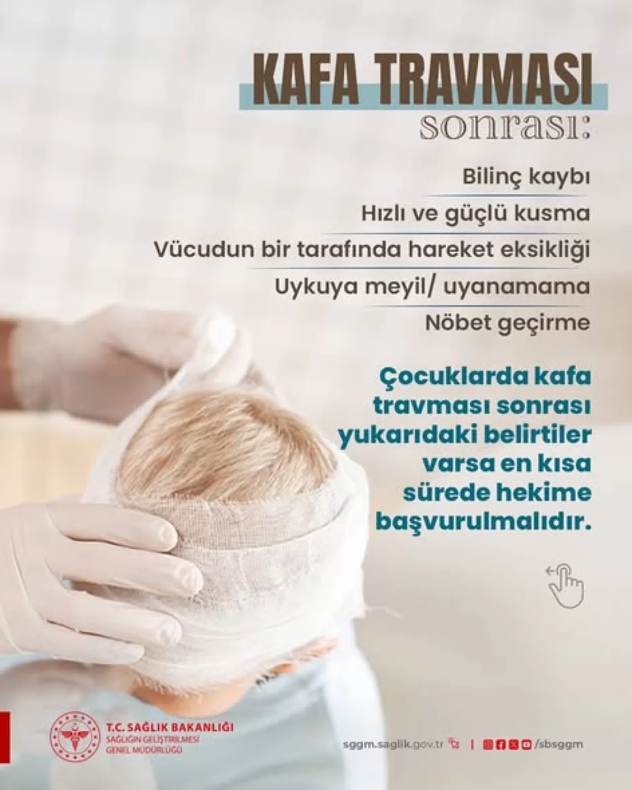 Çocuklarda Kafa Travmalarına Karşı Erken Tanı Hayat Kurtarıyor