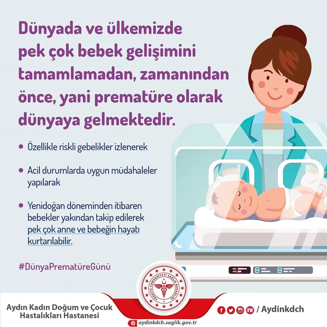 Aydın'da Prematüre Bebekler İçin Yaşam Savaşı