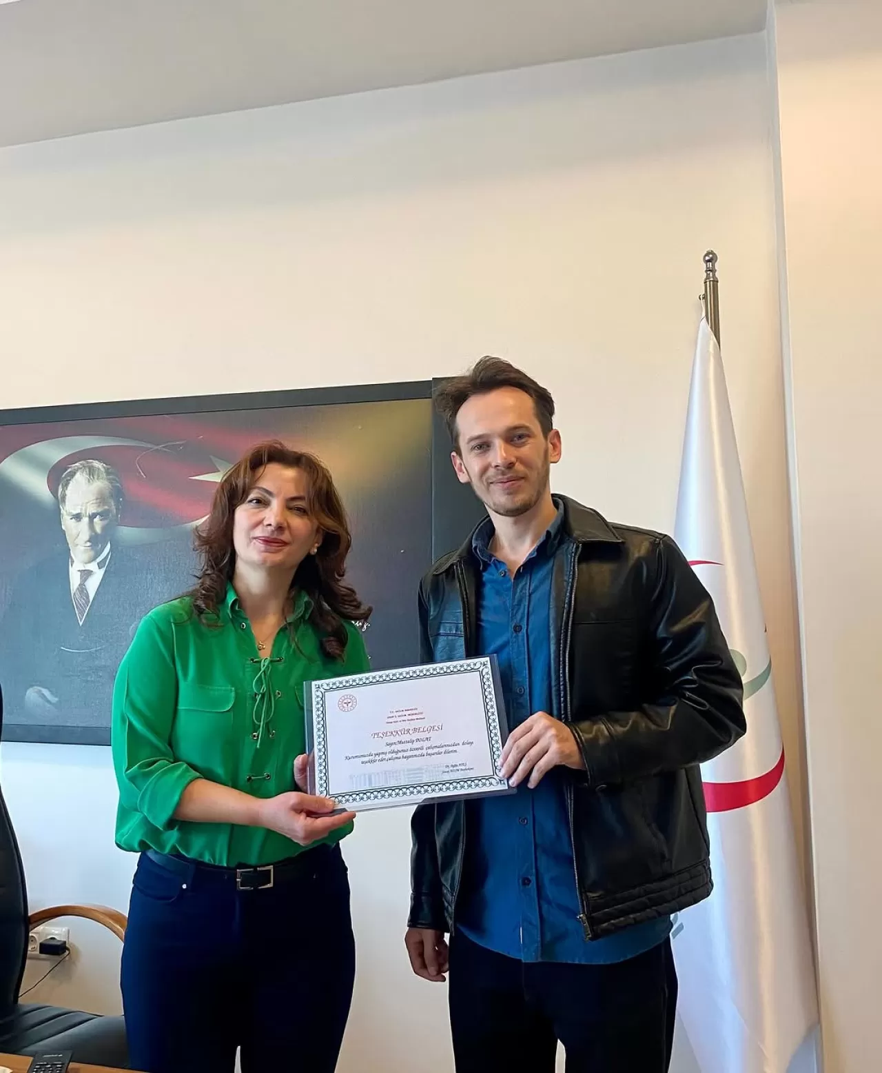 Sinop ADFM'de Röntgen Teknikeri Muttalip Polat'ın Veda Görevi Sona Erdi