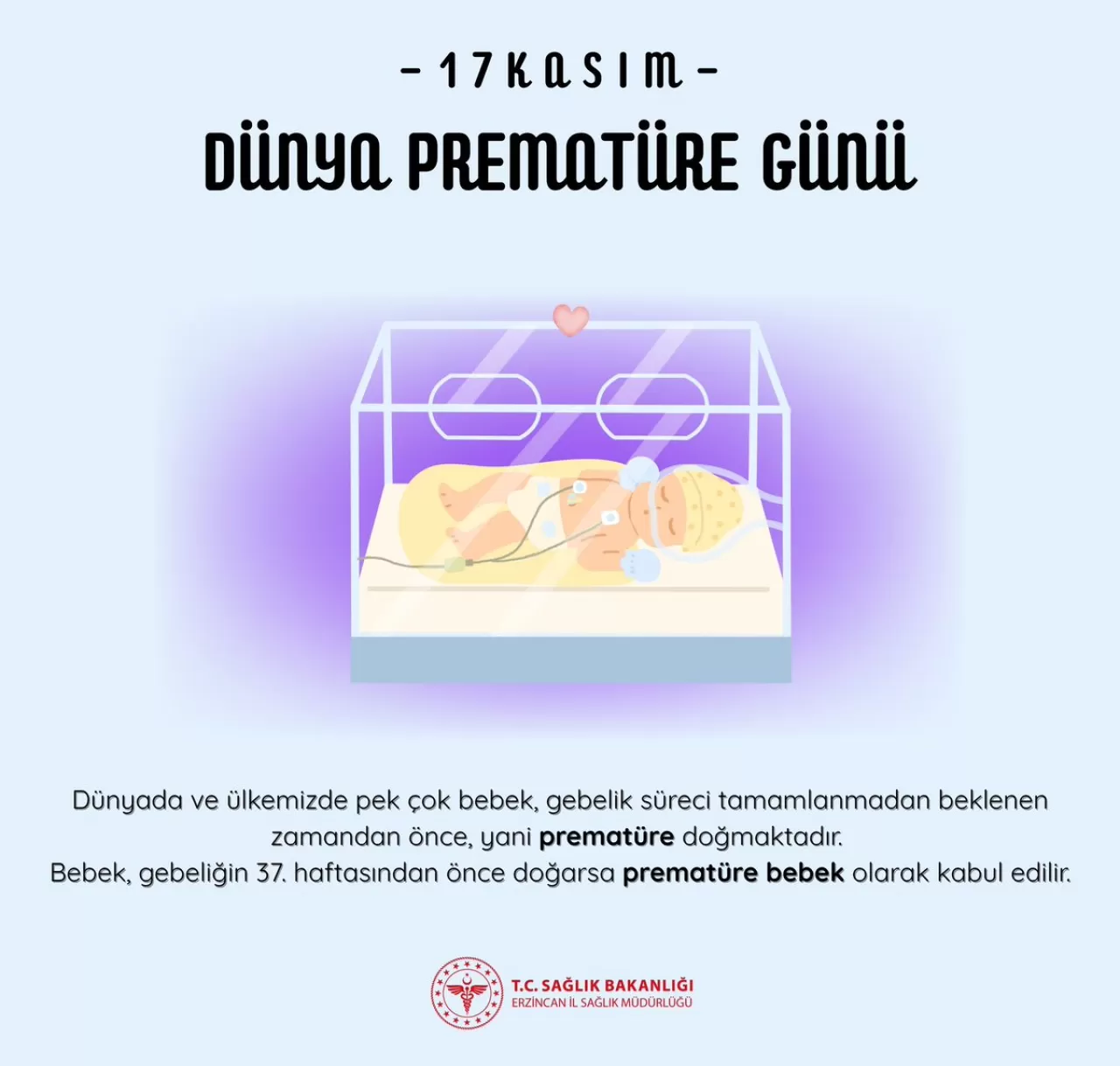 Erzincan'da Prematüre Bebekler İçin Umut Veren Açıklama