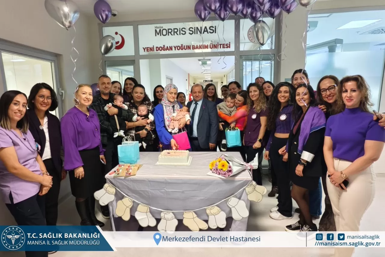 Manisa'da Prematüre Günü Etkinliği Düzenlendi