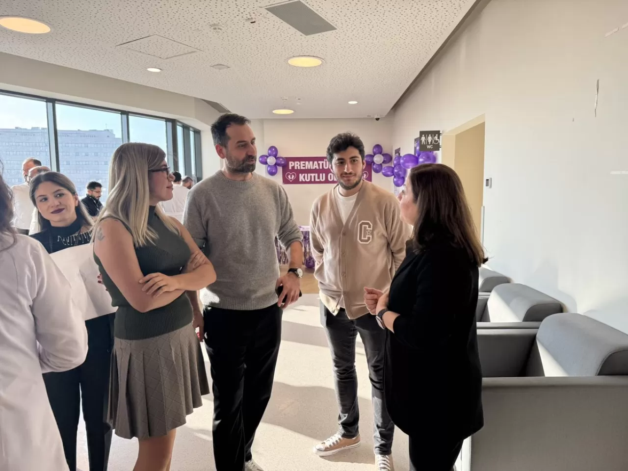 Gaziantep Şehir Hastanesi'nde Prematüre Farkındalık Günü Kutlaması