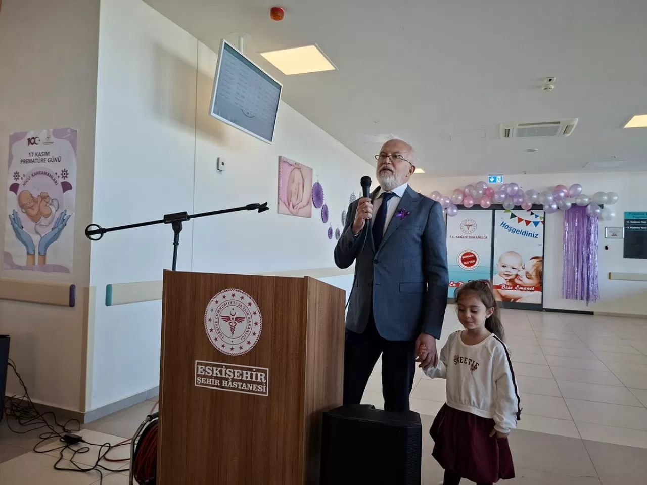 Eskişehir'de Dünya Prematüre Günü Farkındalık Etkinliği
