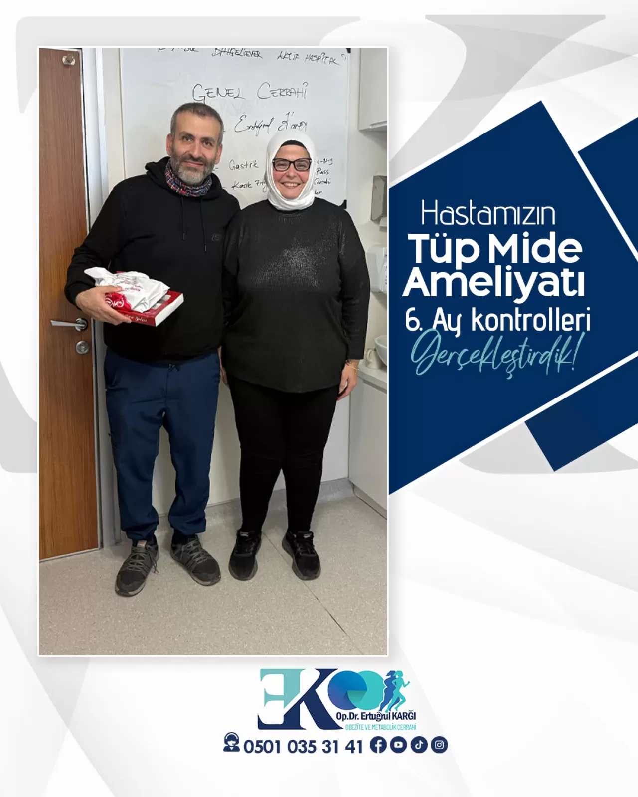 Tüp Mide Ameliyatı Sonrası 6 Aylık Kontrollerin Önemi