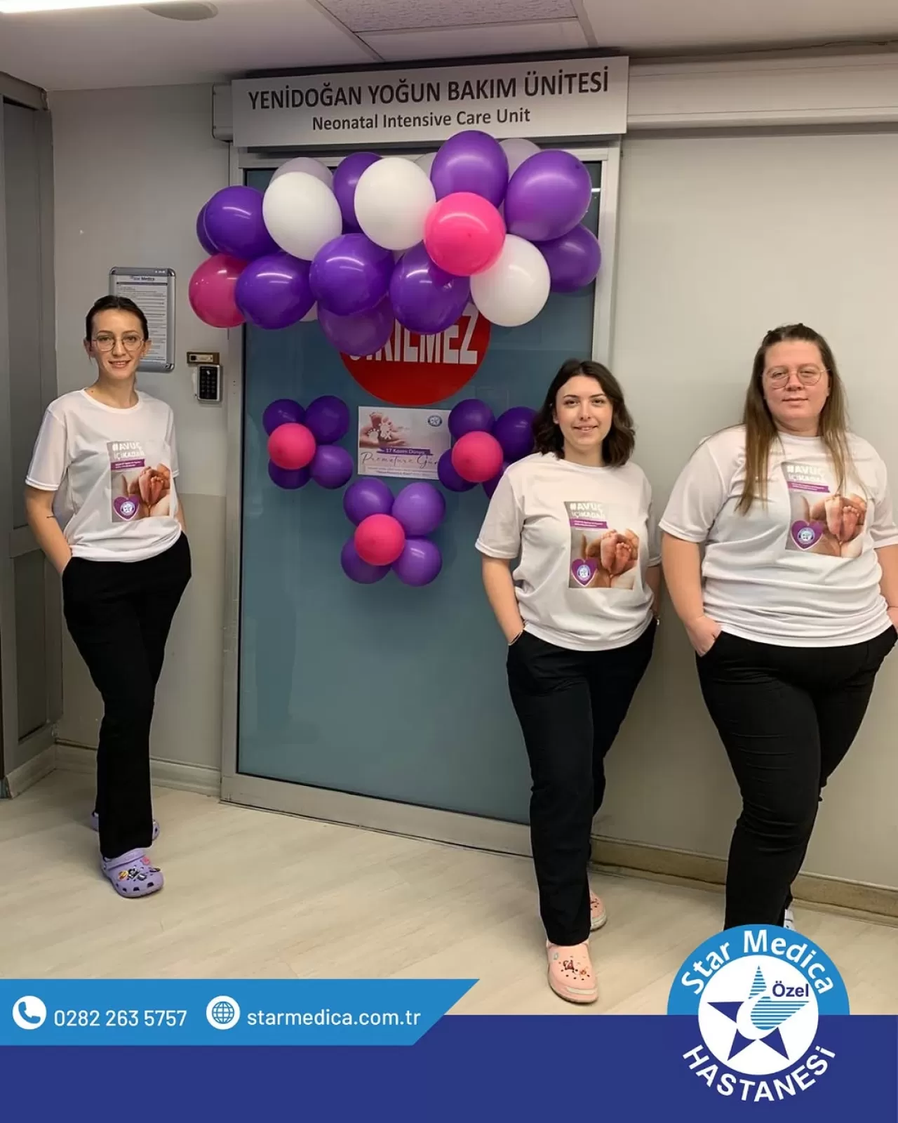 Tekirdağ Star Medica Hastanesi'nden 17 Kasım Dünya Prematüre Günü Mesajı: Minik Kahramanlar