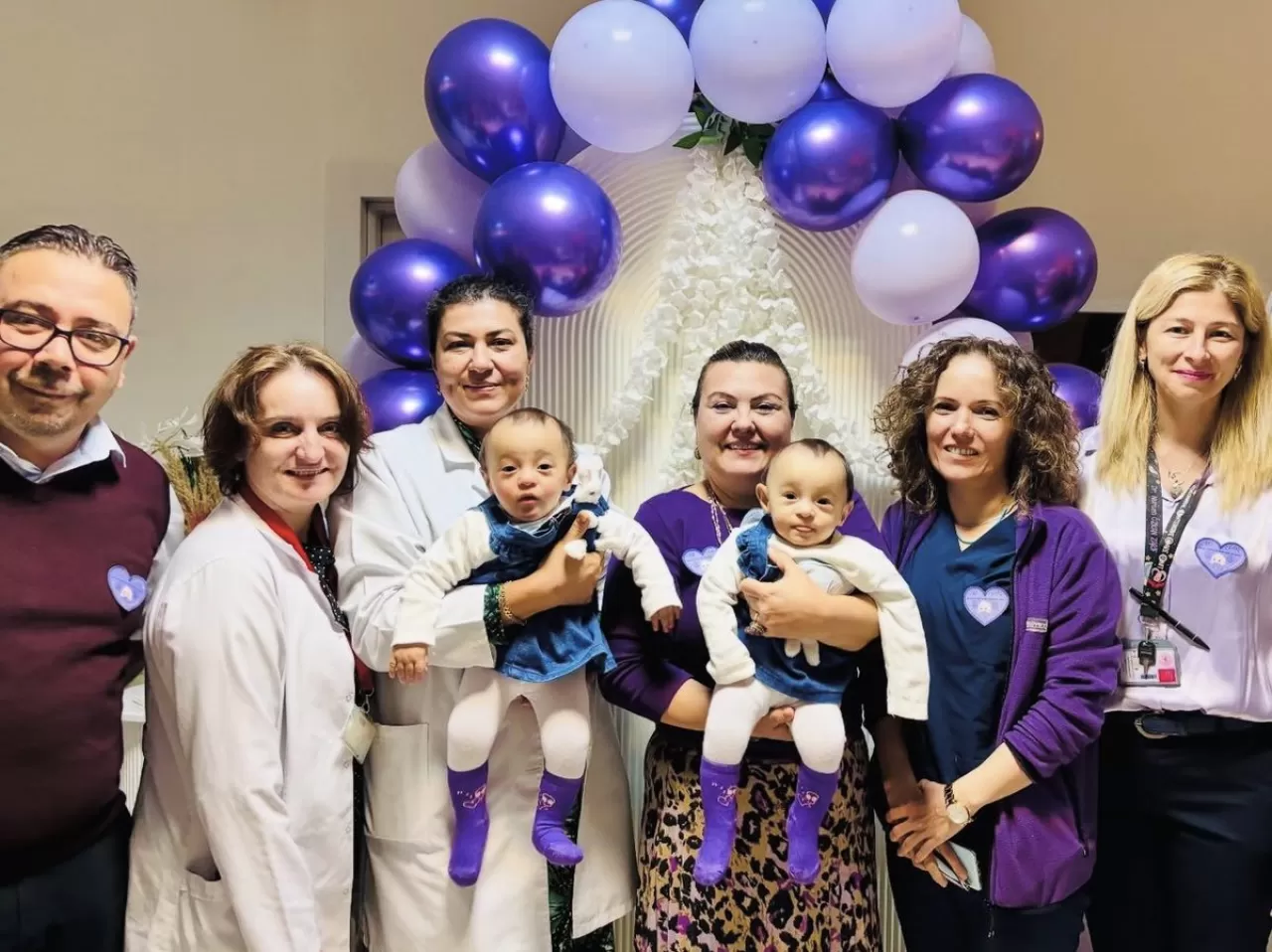 Antalya'da Prematüre Bebekler ve Aileleri Buluşması