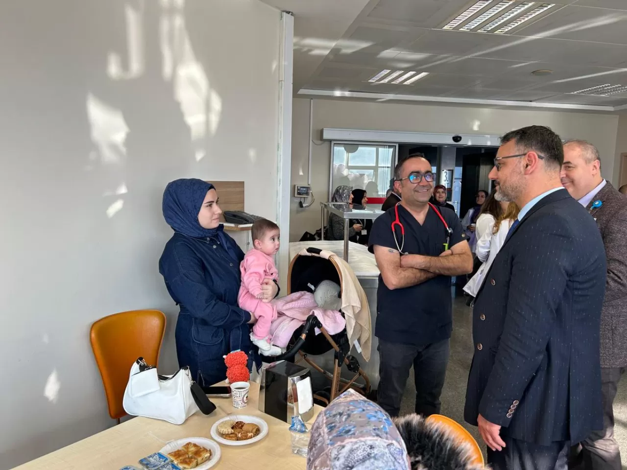 Tokat Devlet Hastanesi'nde 17 Kasım Dünya Prematüre Günü Kutlaması