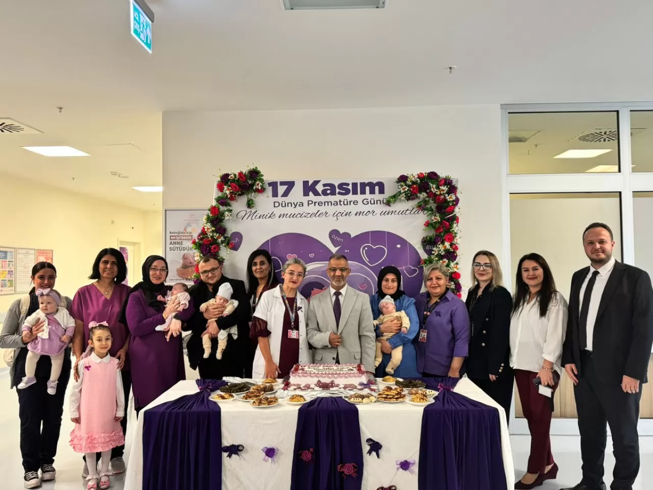 Isparta'da Dünya Prematüre Günü'nde Anlamlı Etkinlik