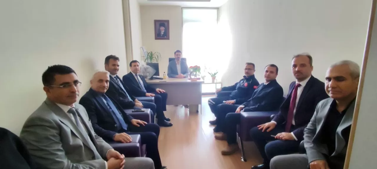 Kırşehir İl Sağlık Müdürü, Yeni Atanan Başhekim Yardımcısını Ziyaret Etti