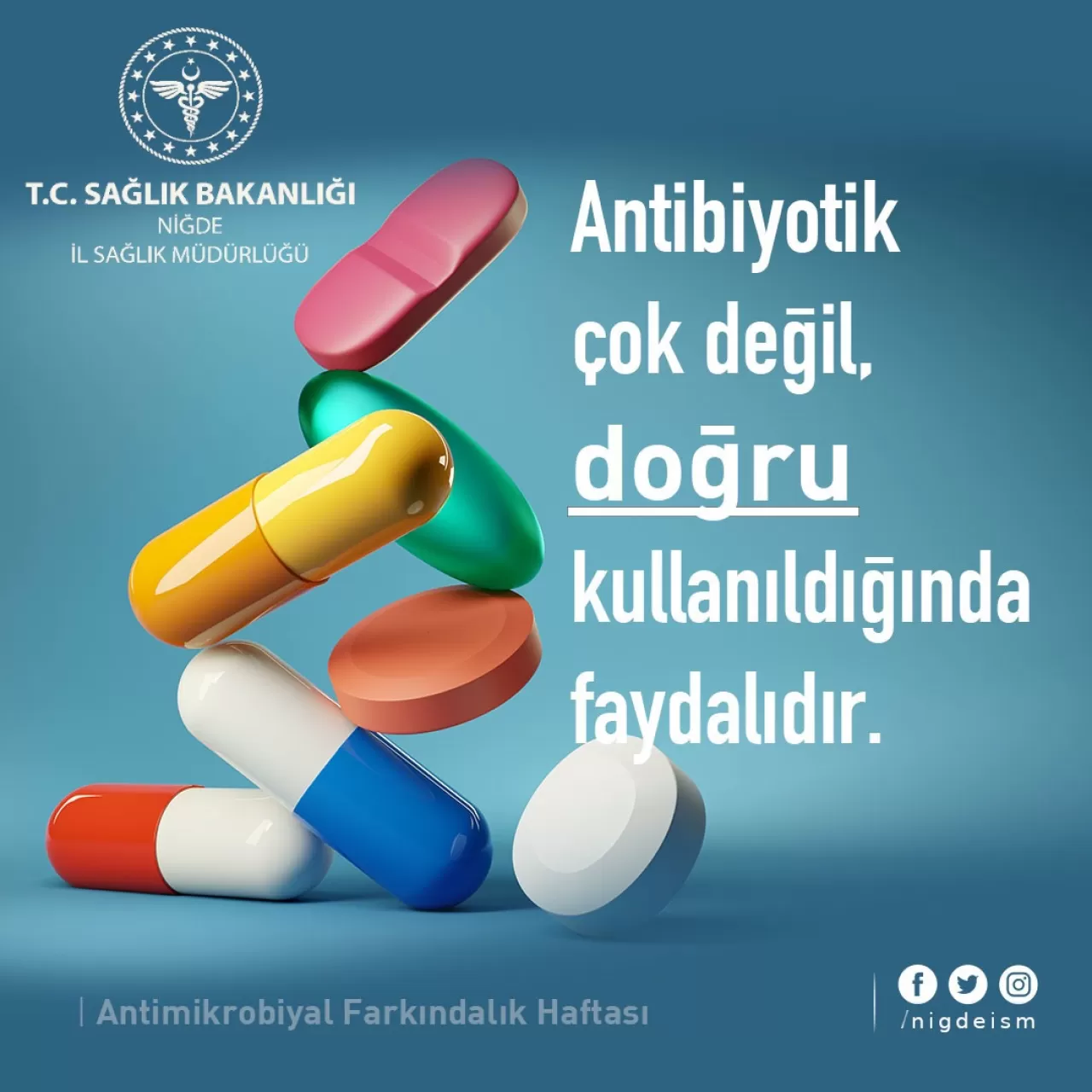 Niğde'de Antibiyotik Farkındalığı: 