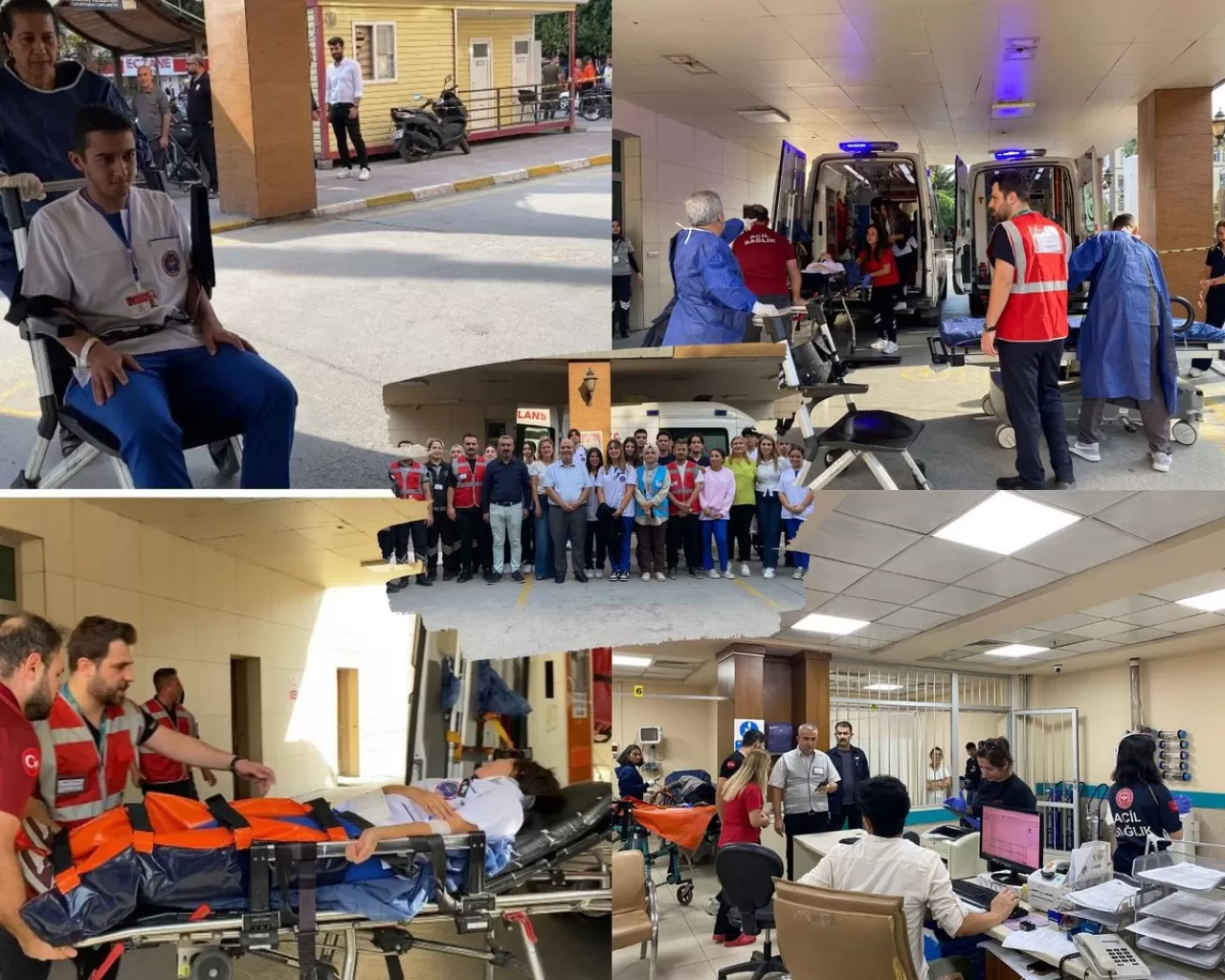 Mersin'de Afetlere Hazırlık İçin Önemli Saha Tatbikatı