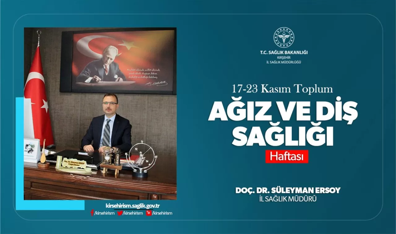 Kırşehir'de Ağız ve Diş Sağlığı Haftası Etkinliklerle Kutlanacak