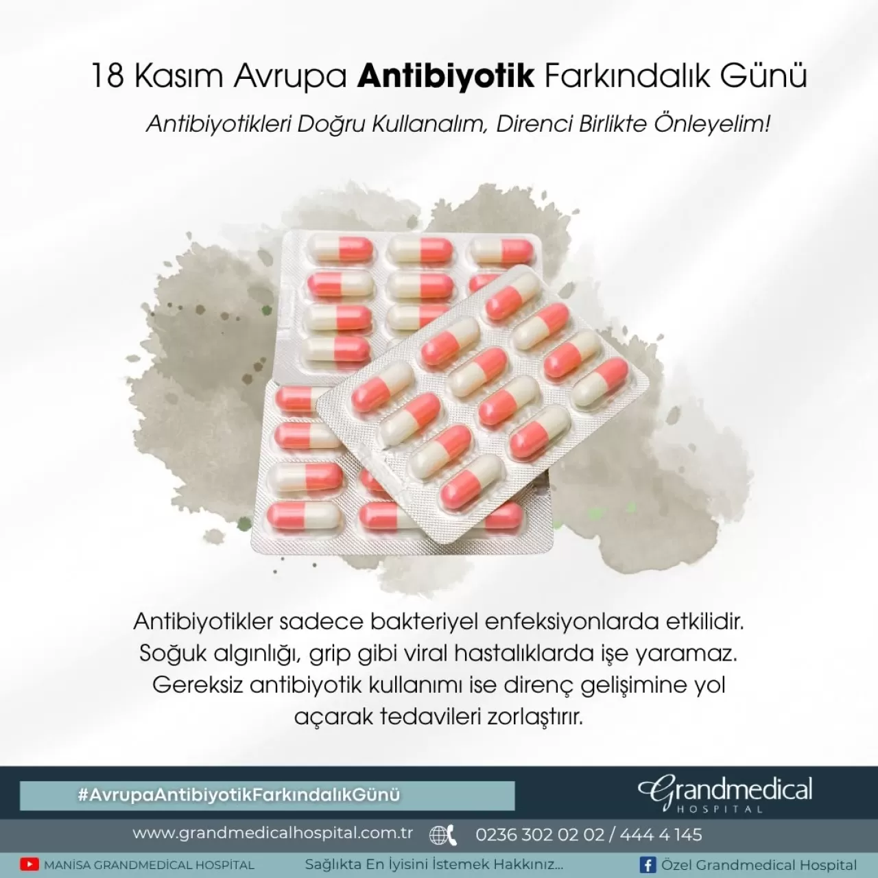 Manisa'da Akılcı Antibiyotik Kullanımına Dikkat Çekildi