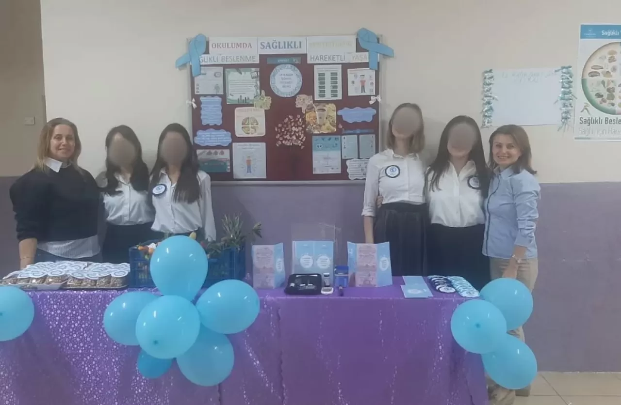 Mudanya'da Öğrencilere Diyabet Farkındalık Eğitimi