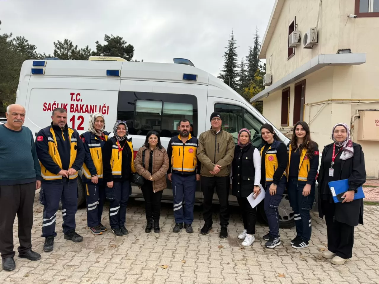 Elazığ'da Acil Sağlık Hizmetleri İstasyonları Ziyaret Edildi
