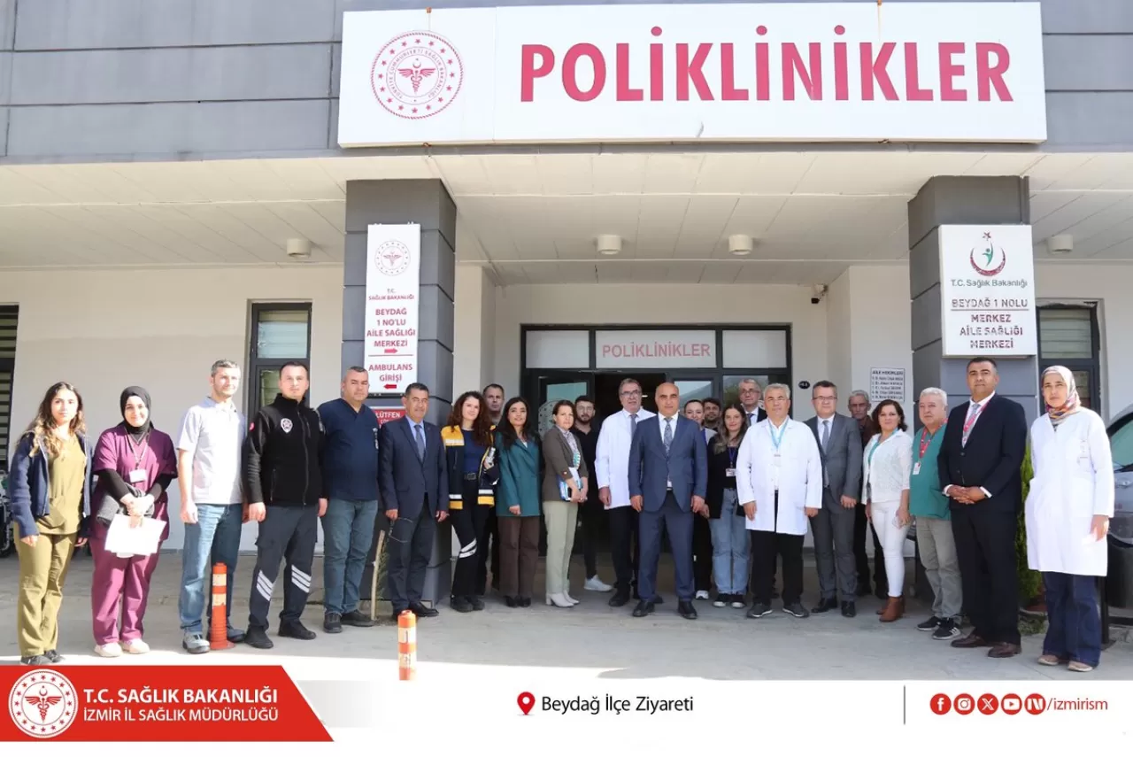 İzmir İl Sağlık Müdürü Beydağ'daki Sağlık Hizmetlerini Yerinde İnceledi