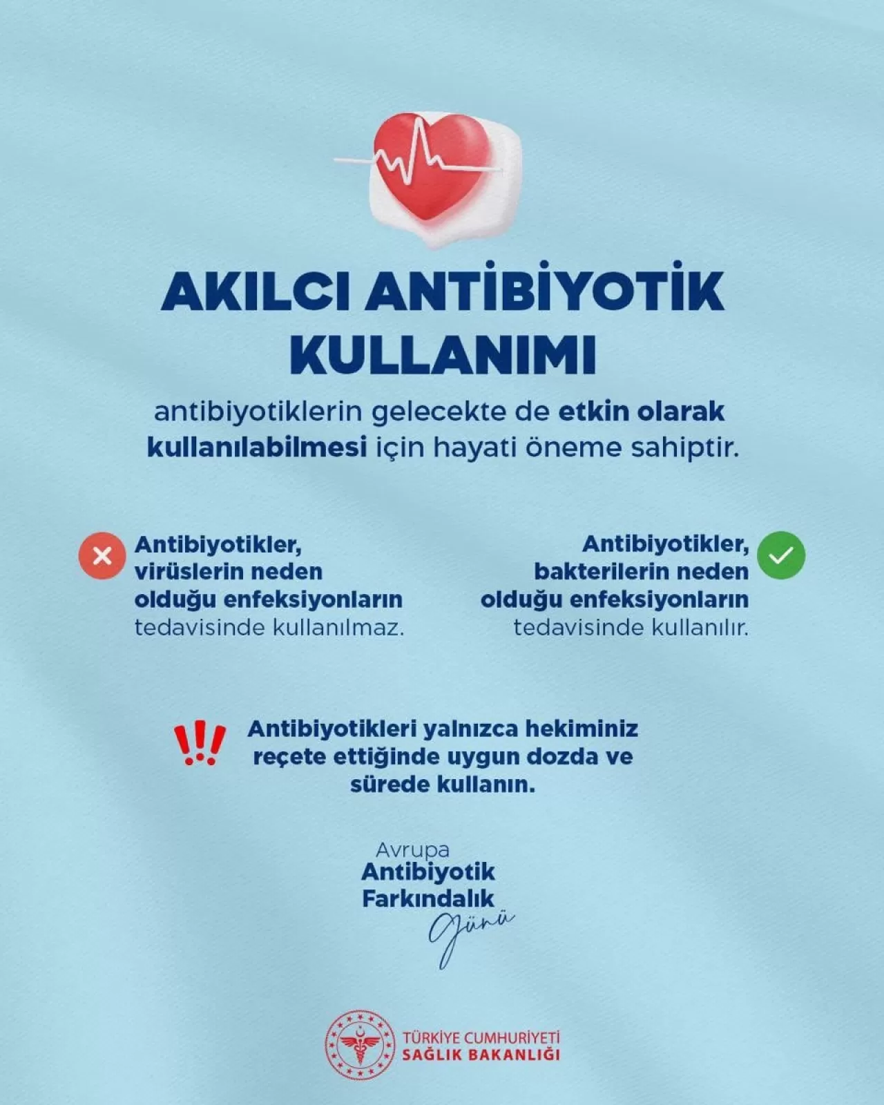 Iğdır'da Antibiyotiklerin Geleceği İçin Önemli Uyarı: Akılcı Kullanım Vurgulandı