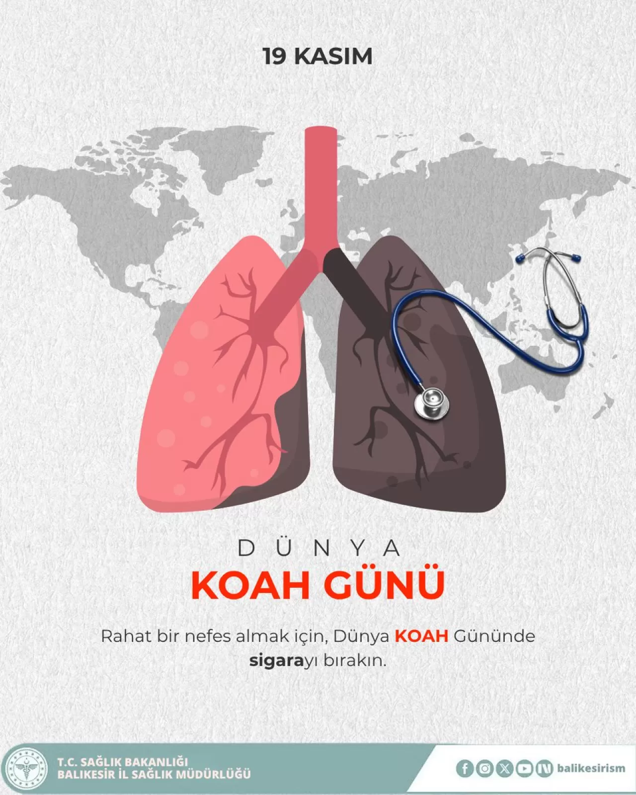 Balıkesir İl Sağlık Müdürlüğü'nden KOAH Uyarısı: Bu Belirtilere Dikkat!