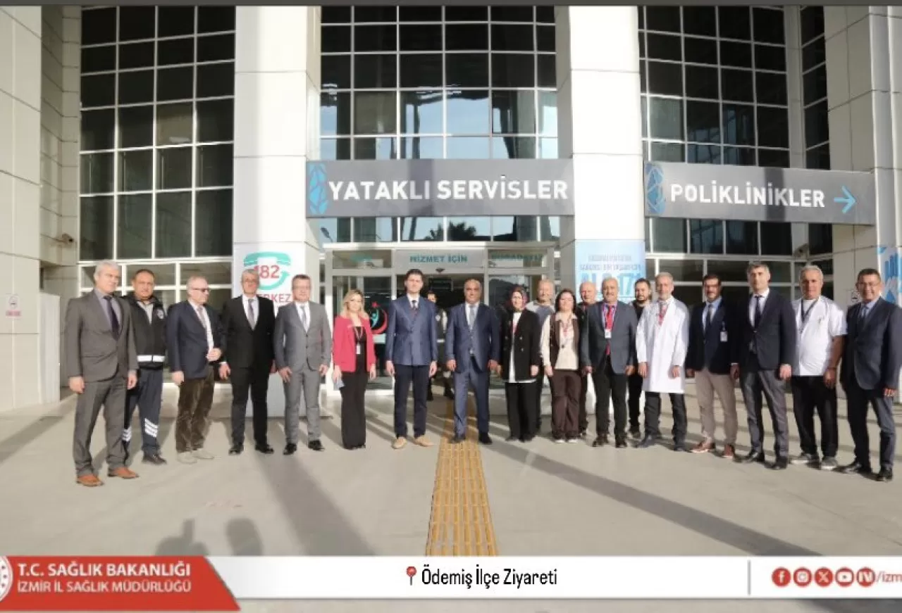 İzmir İl Sağlık Müdürü Ödemiş'teki Sağlık Hizmetlerini Yerinde İnceledi