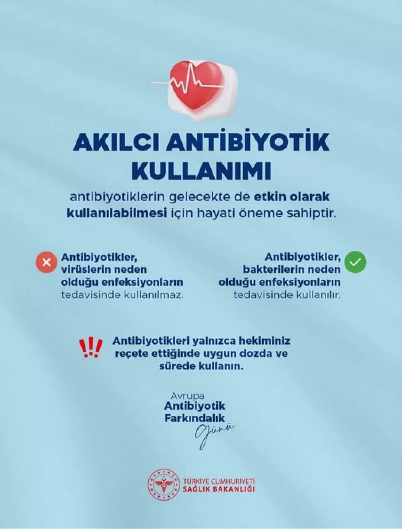 Kepez Devlet Hastanesi'nden Akılcı Antibiyotik Kullanımı Vurgusu