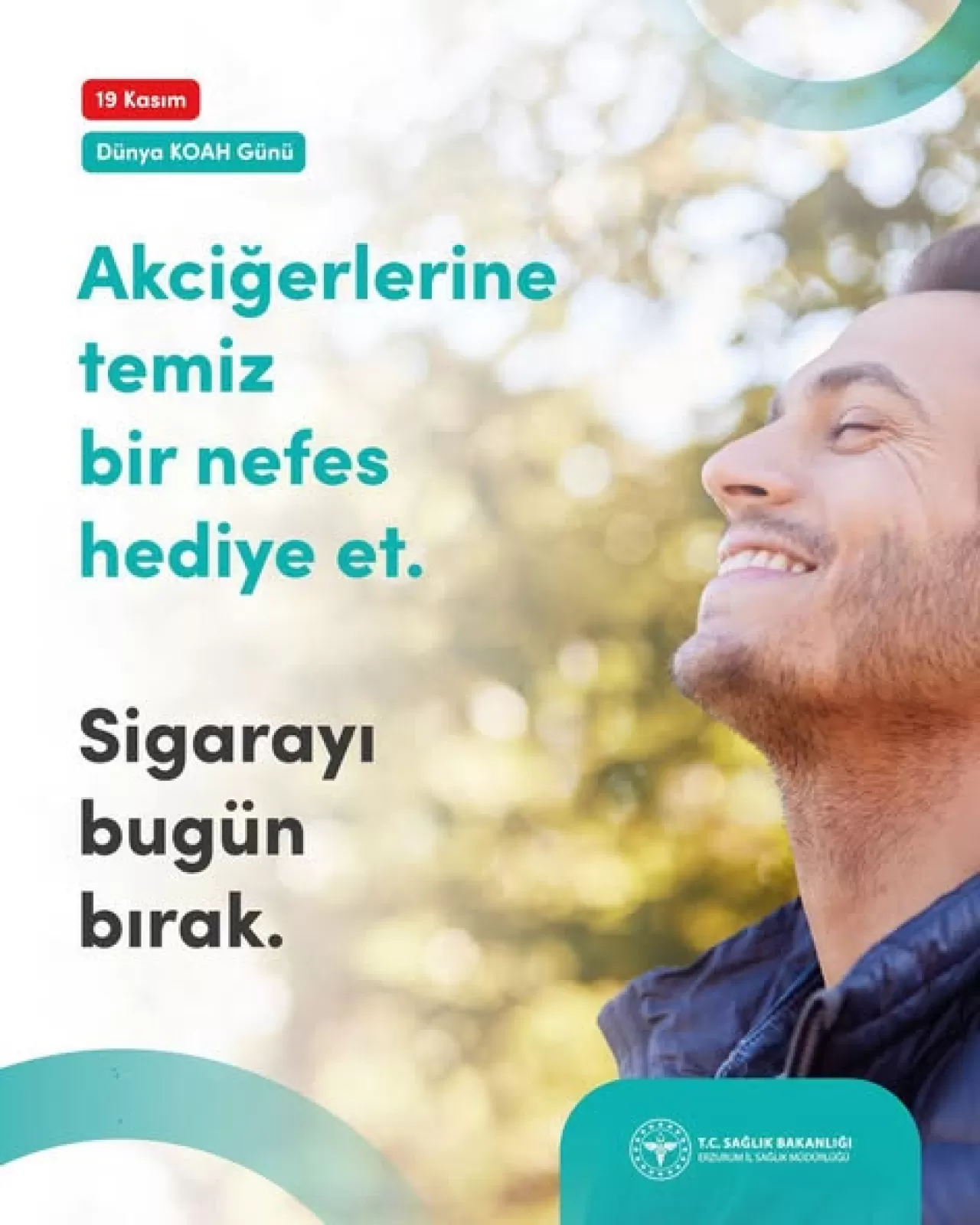 19 Kasım Dünya KOAH Günü'nde Hastalığa Dikkat Çekildi