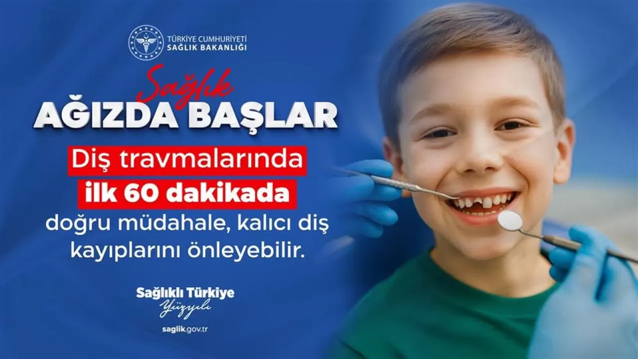 Amasya'da Ağız ve Diş Sağlığı Haftası'nda Diş Travmalarında İlk Müdahalenin Önemi Vurgulandı