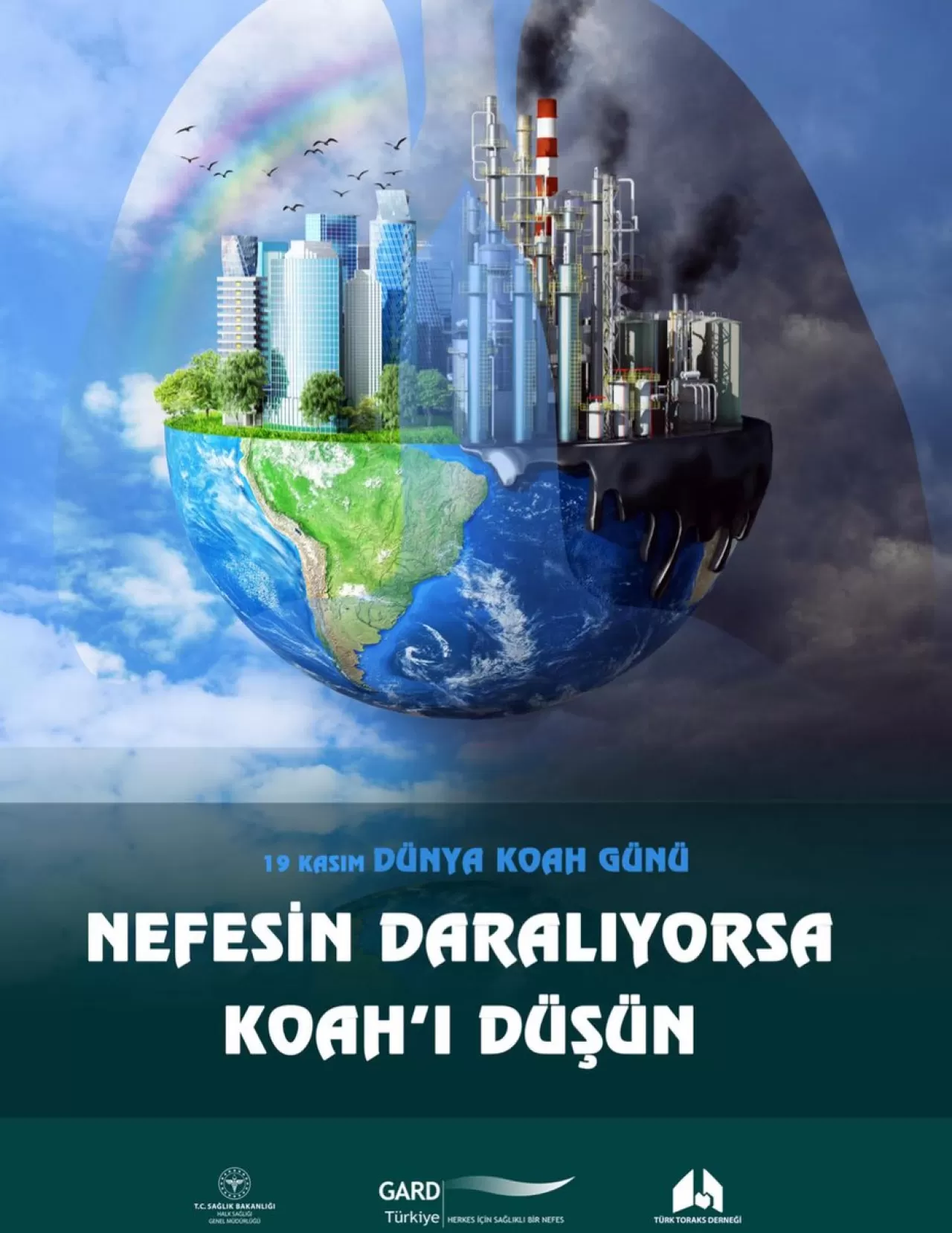 Gelibolu İlçe Sağlık Müdürlüğü 19 Kasım Dünya KOAH Günü'ne Dikkat Çekti