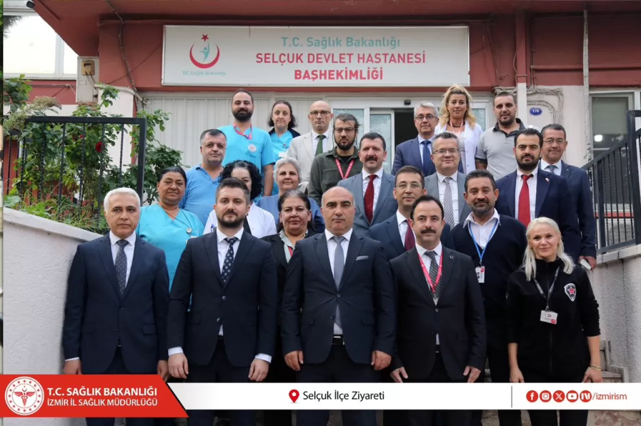 İzmir İl Sağlık Müdürlüğü'nden Selçuk'ta İnceleme Ziyareti