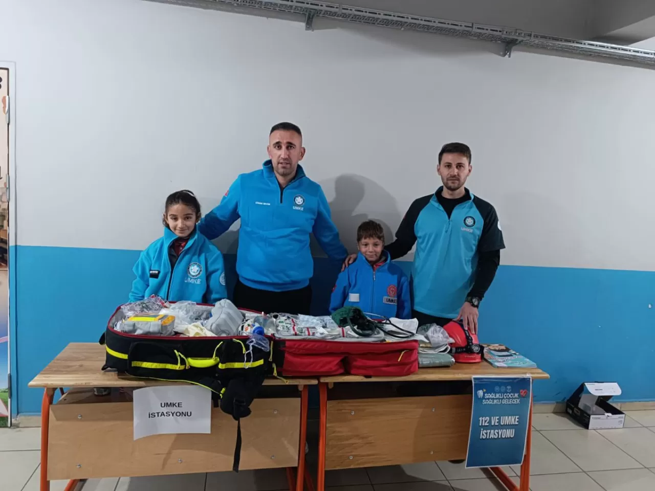 Muş'ta Öğrencilere 112 Acil ve UMKE Eğitimi Verildi