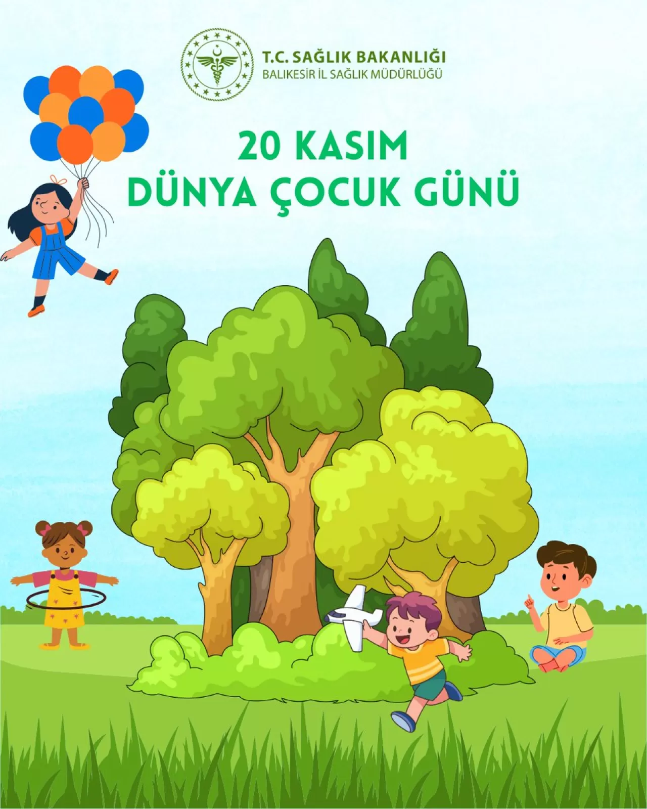 Balıkesir'de Dünya Çocuk Günü Etkinlikleri Renkli Görüntülere Sahne Oldu